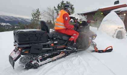 Innlegg Lokalbankfondet Snøscooter Rede Kors