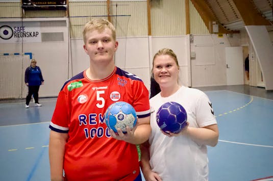 Fredrik Valand og Katrine Simonsen gleder seg til landsturneringen på Lillehammer.