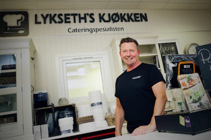 Jan Arne i butikken