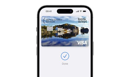 Apple Pay Telefon Kuttet tilpasset Nytt kort