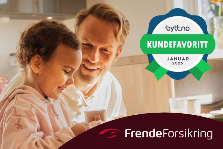 Frende Kundefavoritt januar 2026 bytt no